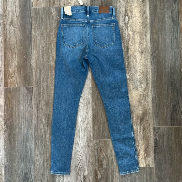 NWT Madewell High Waist skinny jeans - Button Fly Premium Denim 25 - Picture 11 of 13